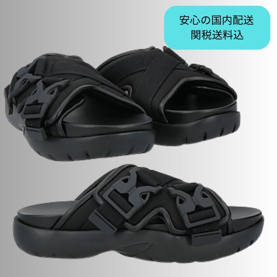 残り僅か！【BOTTEGA VENETA】ラバーソール スライドサンダル