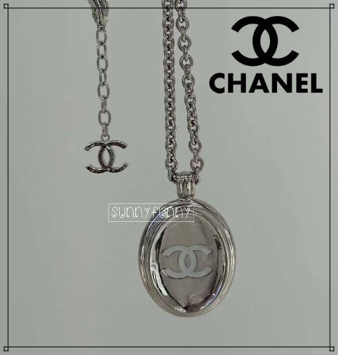 《25SS★》CHANEL ネックレス ココマーク カメオ風デザイン