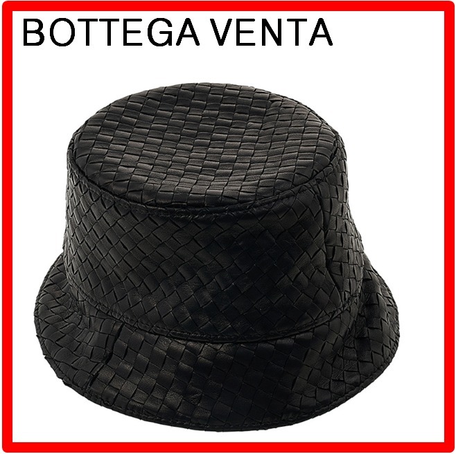 Bottega Veneta ブラック バケットハット