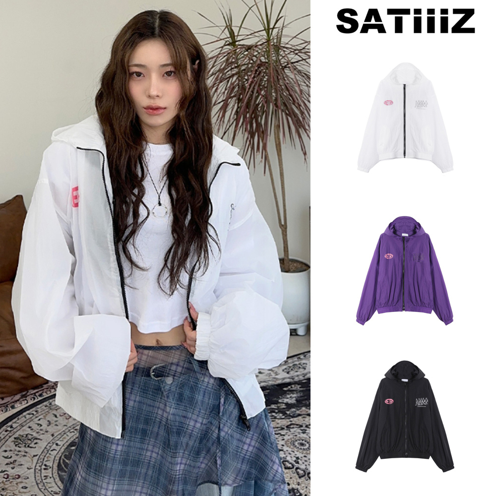【SATIIIZ】Rat Printing Windbreaker