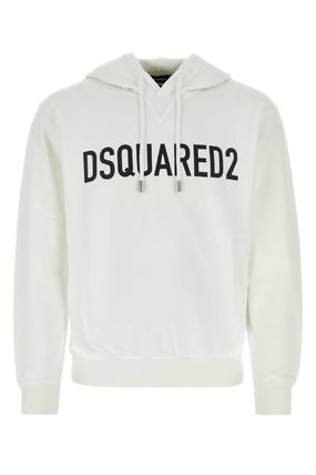 【お年玉セール特価】 ホワイト（白）系 D SQUARED2(ディースクエアード) パーカー トップス
