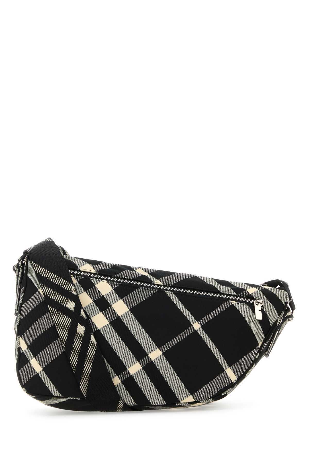【関税&送料込】Burberry Embroidered Fabric Shield Crossbody
