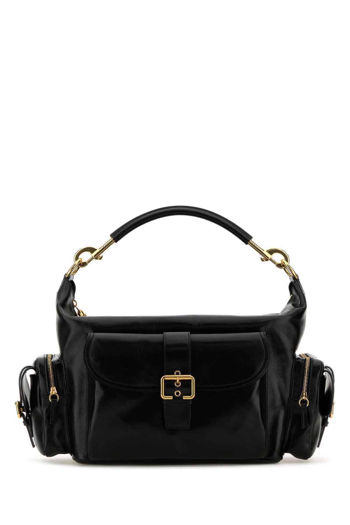 【関税&送料込】Chloe Black Leather Large Shopping Bag