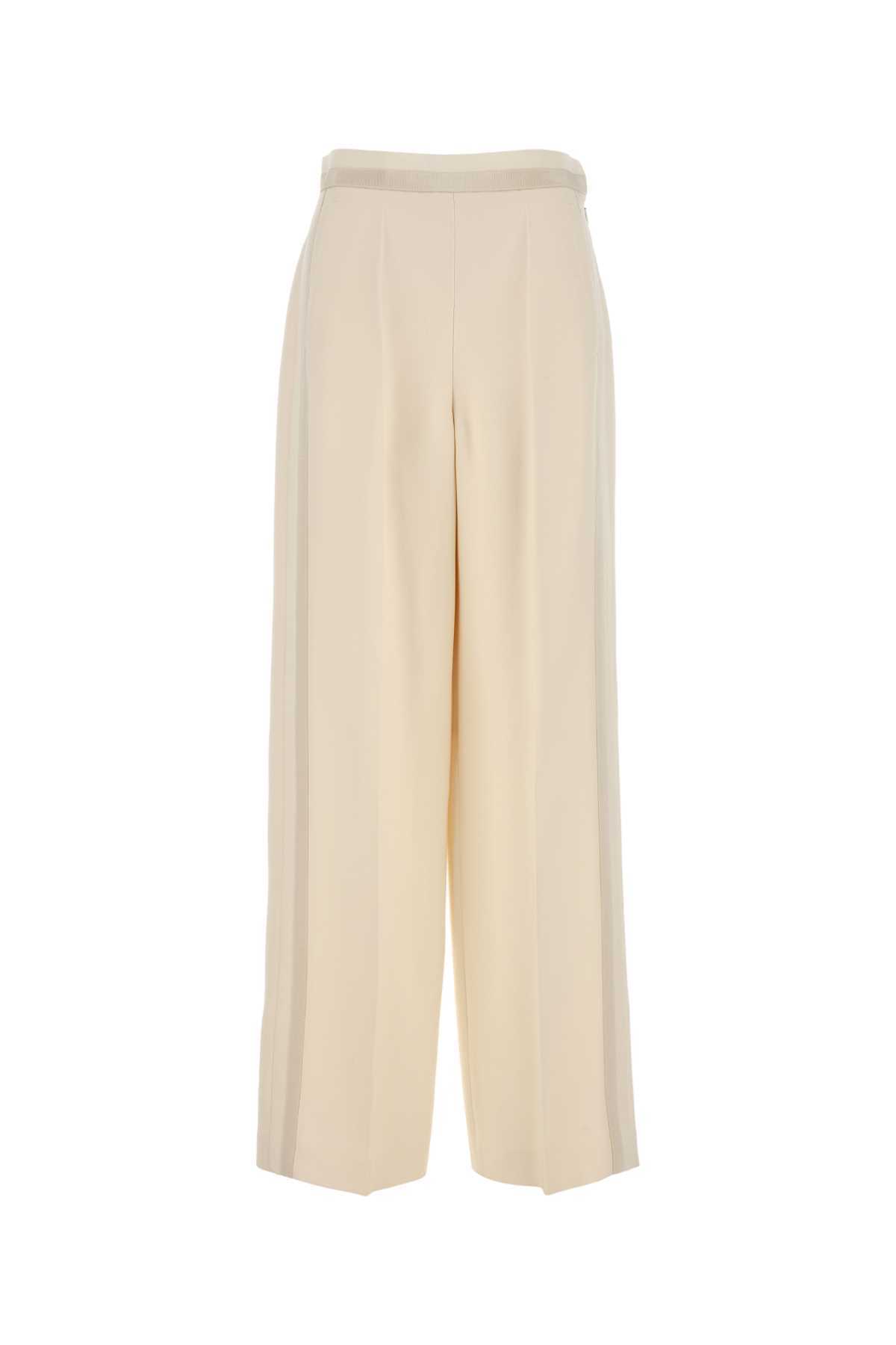【関税&送料込】Fendi Ivory Wool Blend Pant