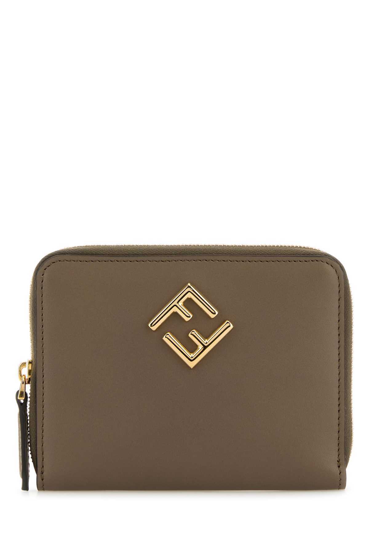【関税&送料込】Fendi Cappuccino Leather Ff Diamonds Wallet