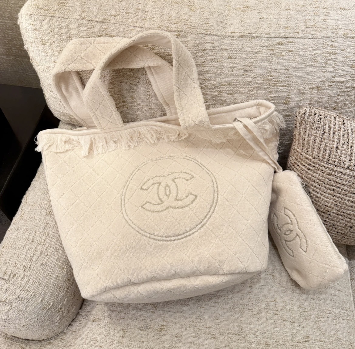 大人気♡夏の必需品♡】CHANEL ビーチバッグセット