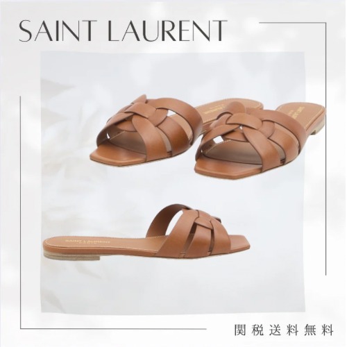 Saint Laurent トリビュート ミュール SAINT LAURENT] トリビュート ミュール