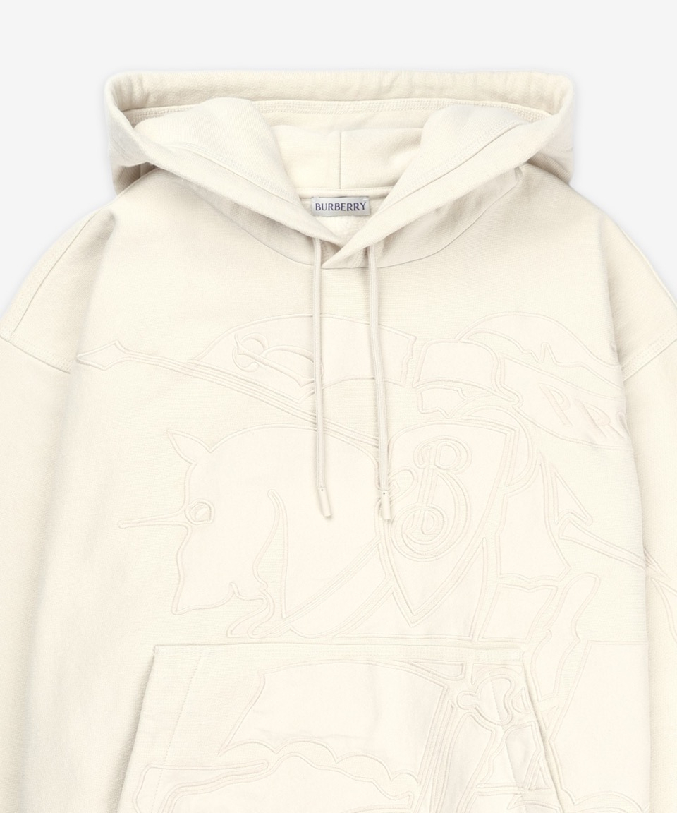 《BURBERRY》 ビッグ EKD コットン パーカー