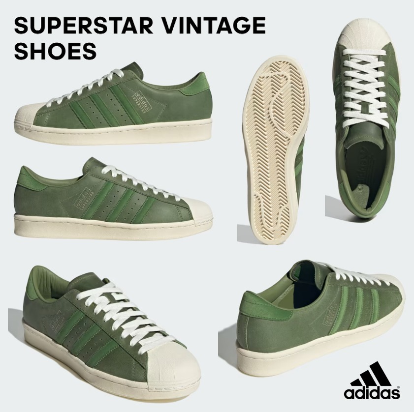 最新☆話題沸騰中！☆アディダス☆Superstar Vintage Shoes