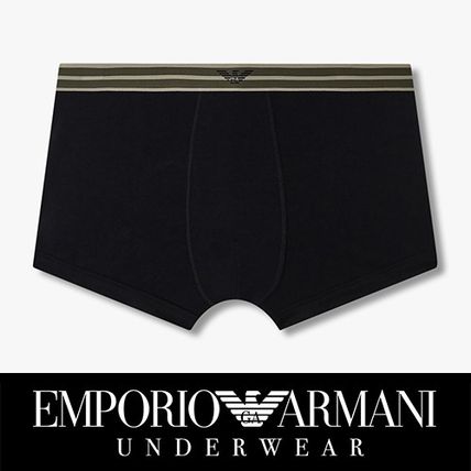 [EMPORIO ARMANI UW] イーグルストライプバンドボクサーパンツ EMPORIO ARMANI UW] イーグルストライプバンドボクサーパンツ