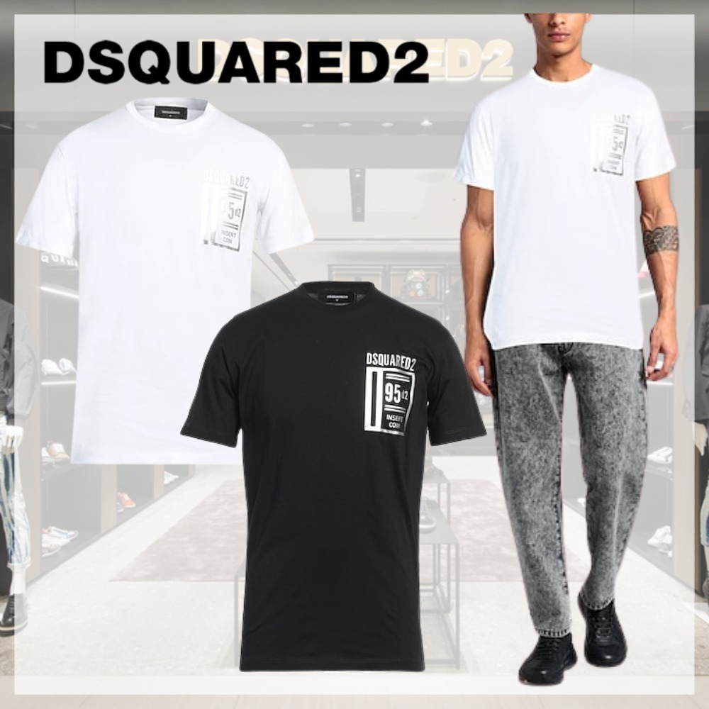D SQUARED2* ディースクエアード Tシャツ 半袖 ロゴ トップス