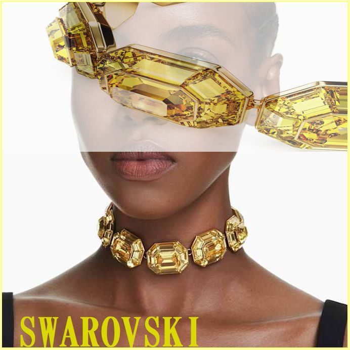 SWAROVSKI スワロフスキー Lucent ネックレス 追跡送料関税込