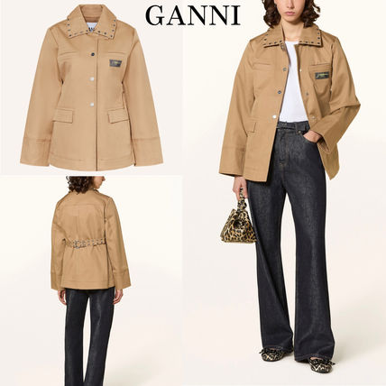 ショート丈 Ganni(ガニー) ジャケット(レディース) - 海外通販の