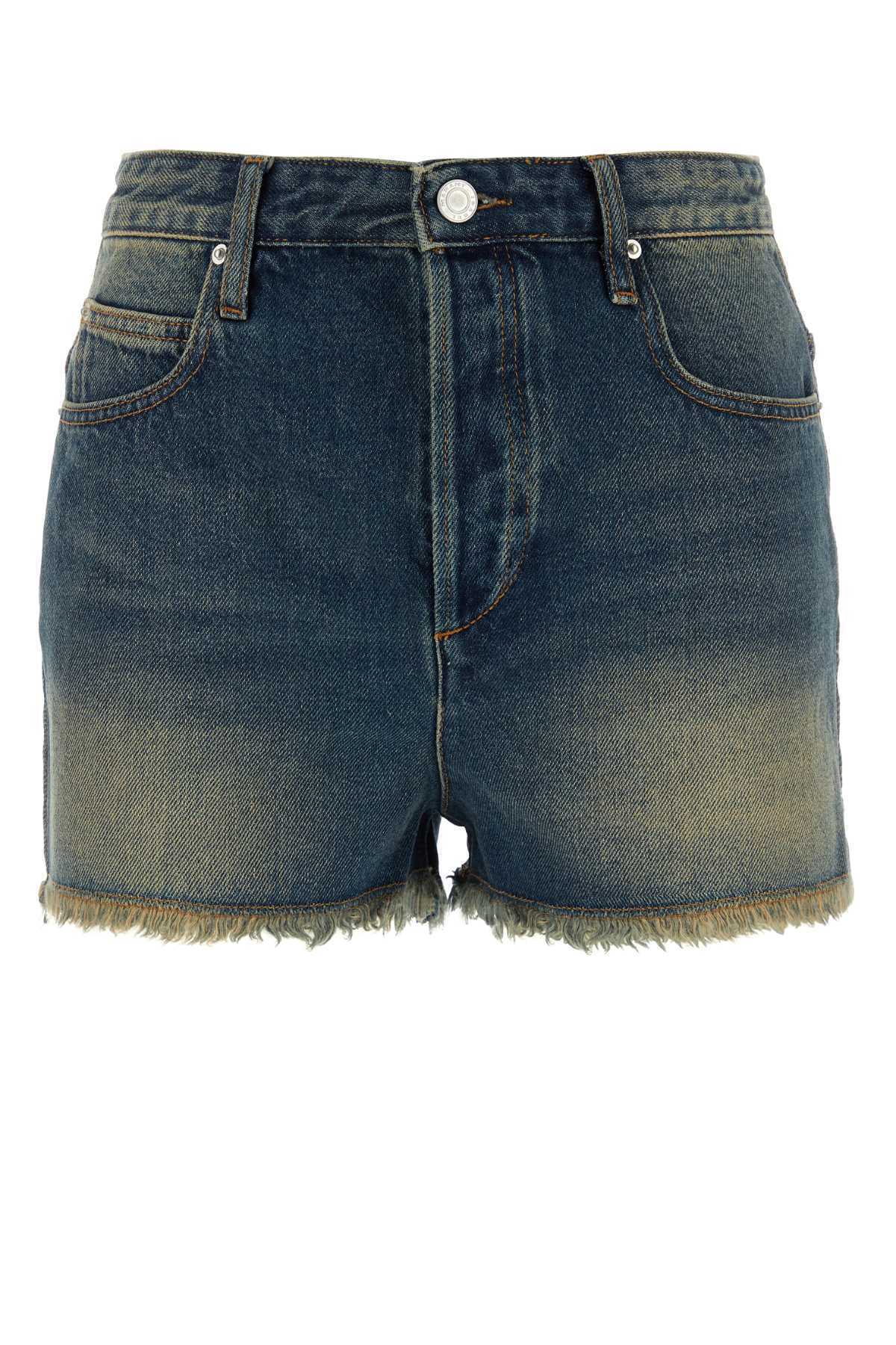 【関税&送料込】Isabel Marant Denim Lesia Shorts
