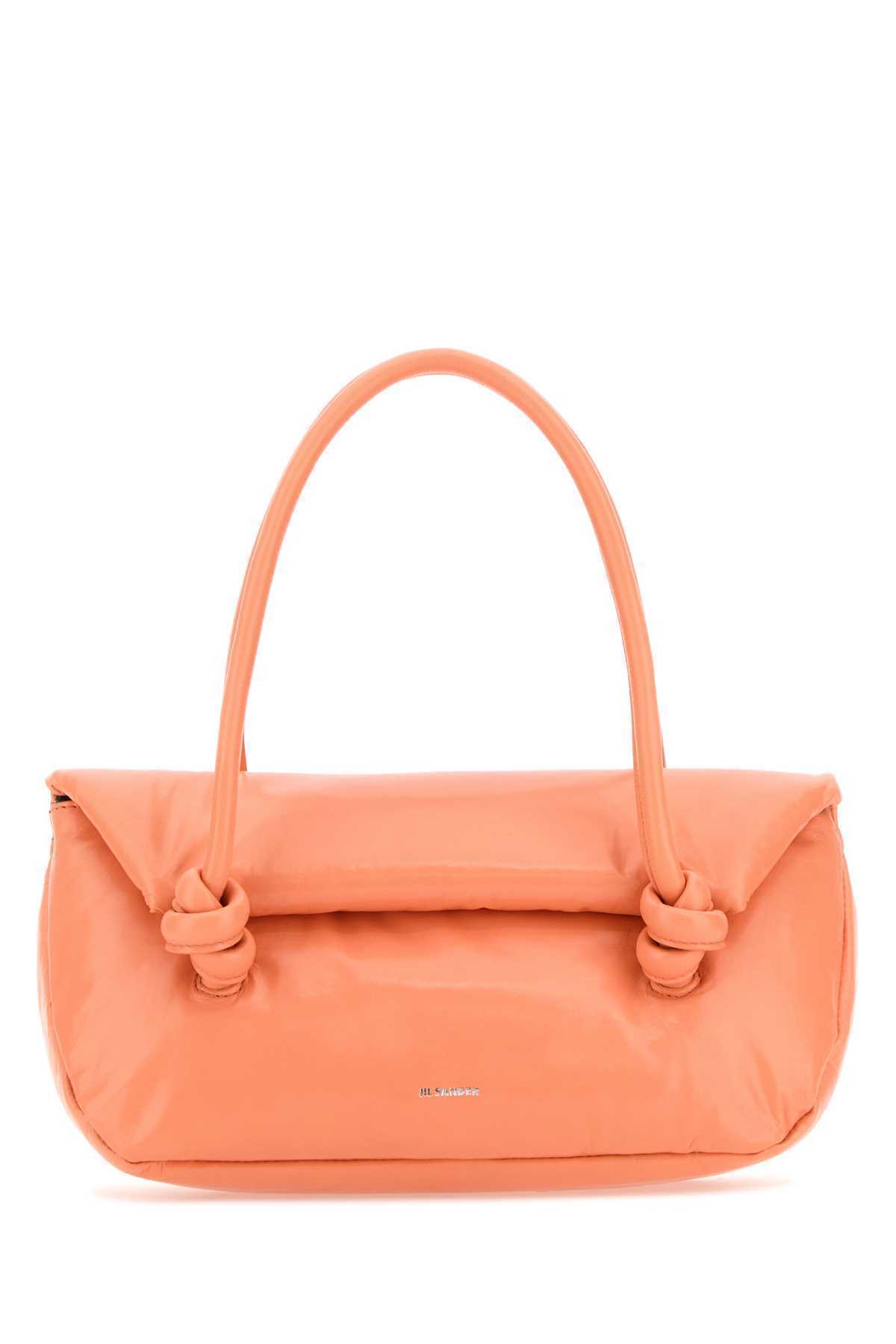 【関税&送料込】Jil Sander Peach Pink Leather Handbag