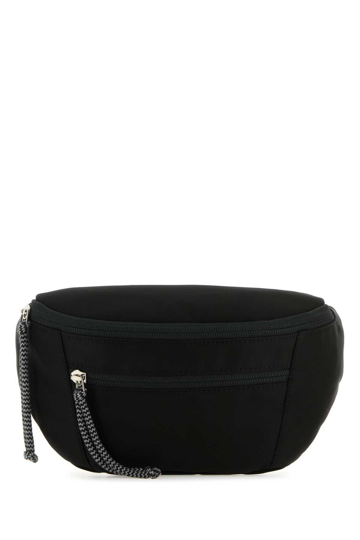 【関税&送料込】Lanvin Black Nylon Curb Belt Bag