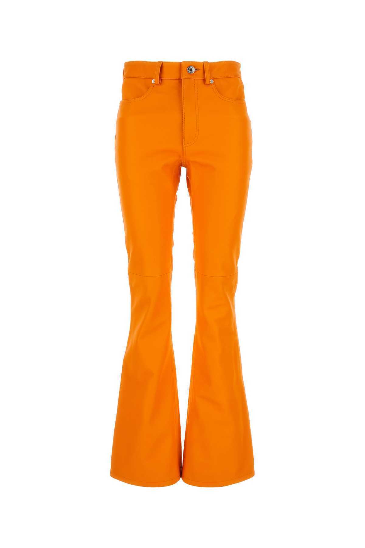 【関税&送料込】Jw Anderson Orange Leather Pant