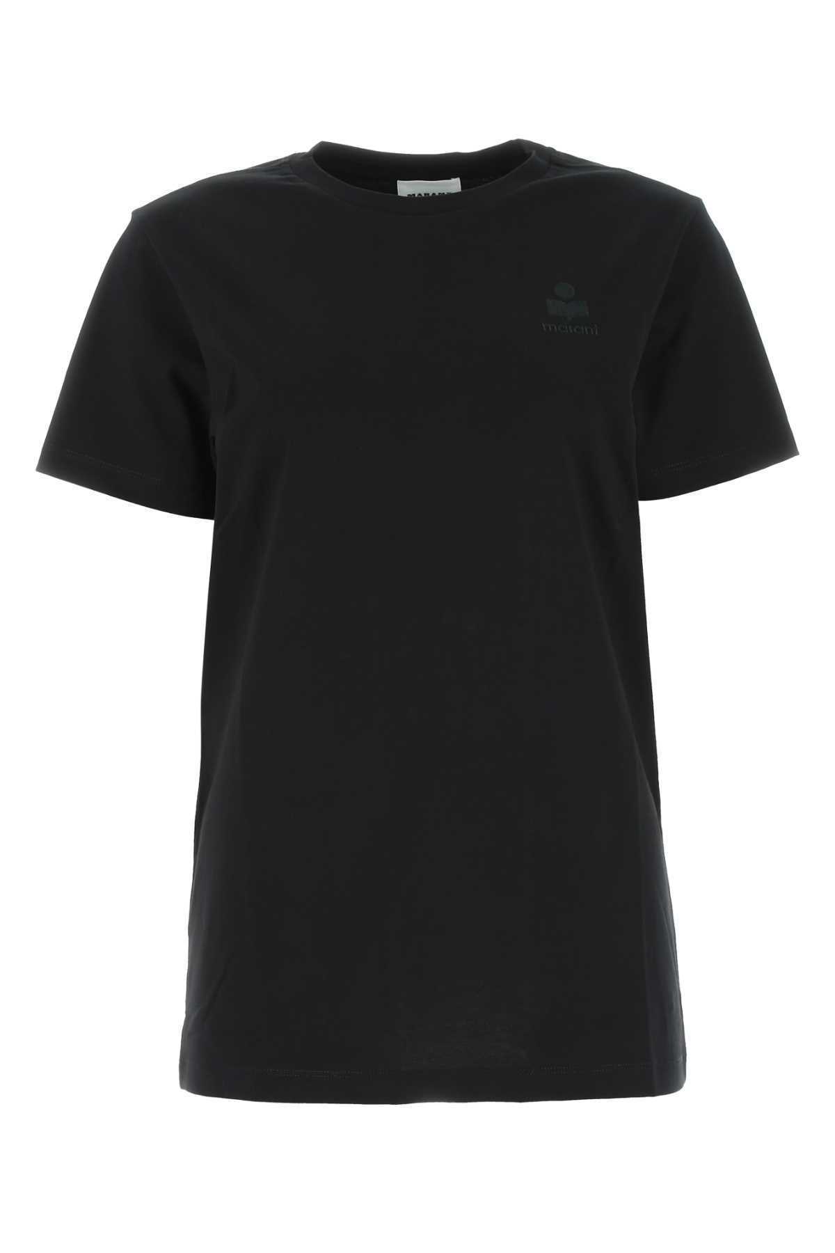 【関税&送料込】Isabel Marant Etoile Black Cotton Aby T-Shir