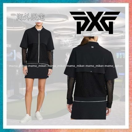 熱い販売 ブラック（黒）系 PXG(ピーエックスジー) レディース・アウター レディースウェア