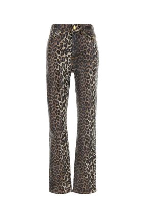 GANNI リラックスフィットカコハンツ T42093682 943 GANNI トラックパンツ | グレー | FARFETCH JP