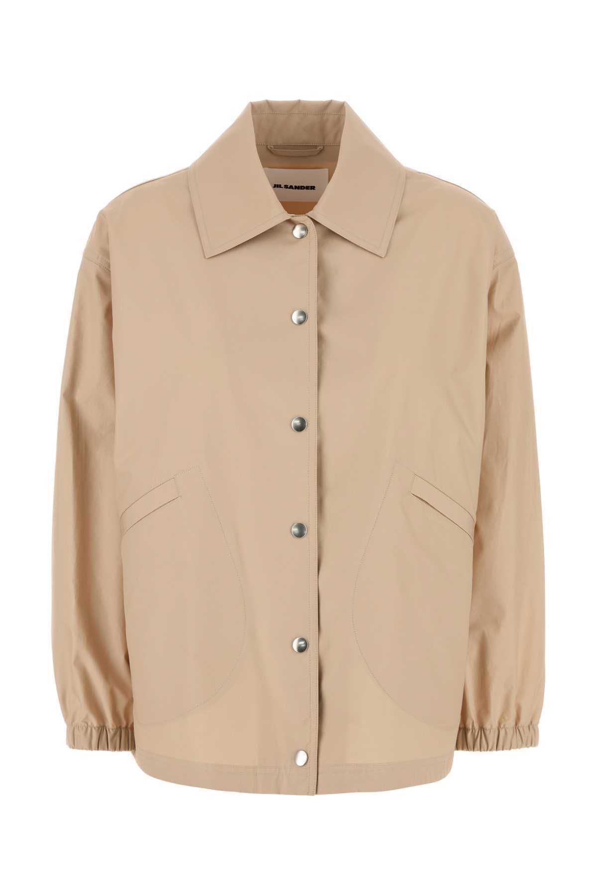 【関税&送料込】Jil Sander Beige Cotton Jacket