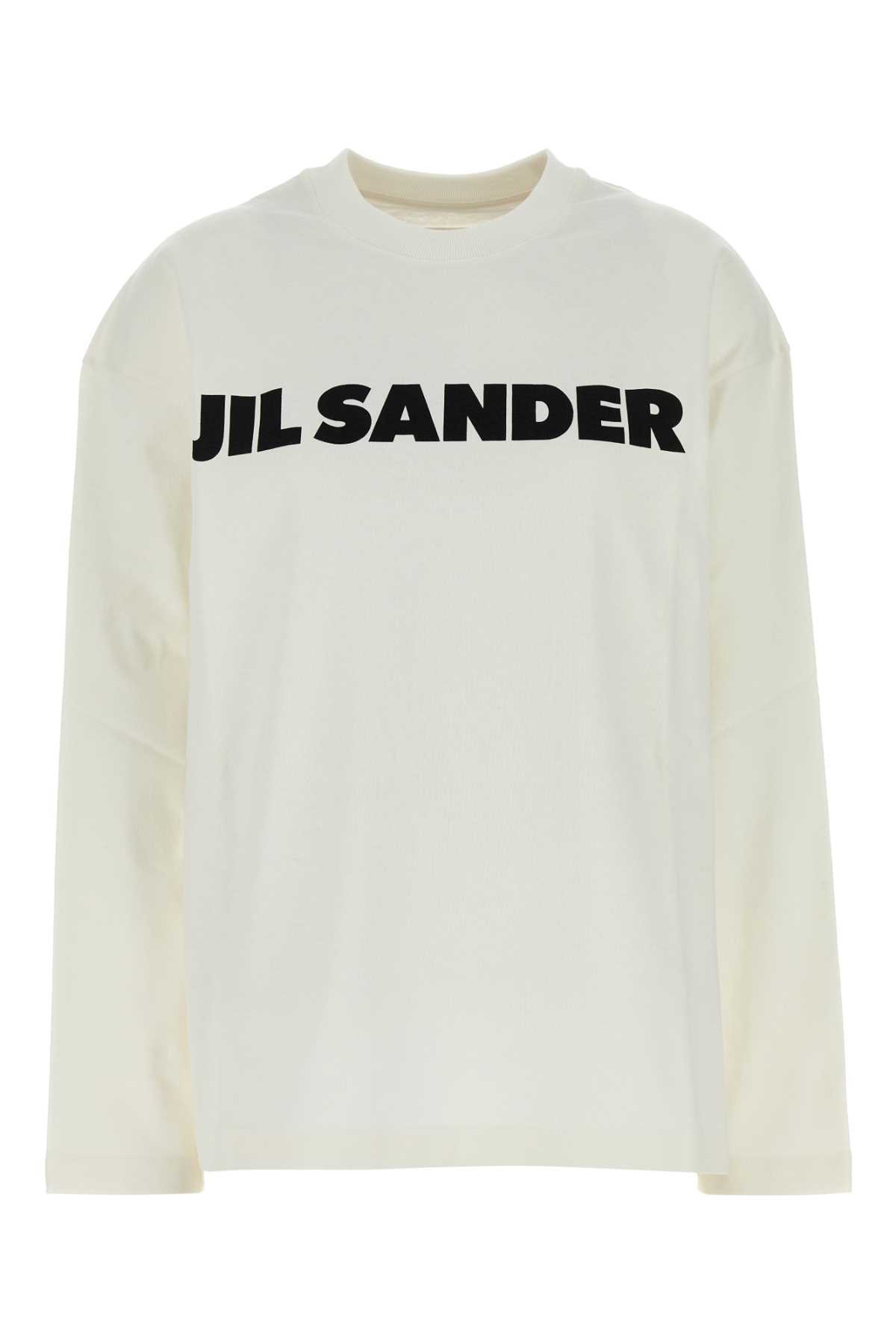 【関税&送料込】Jil Sander White Cotton Oversize T-Shirt