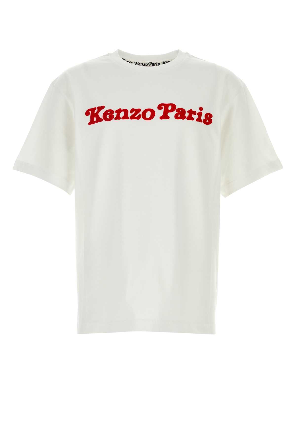 【関税&送料込】Kenzo White Cotton T-Shirt