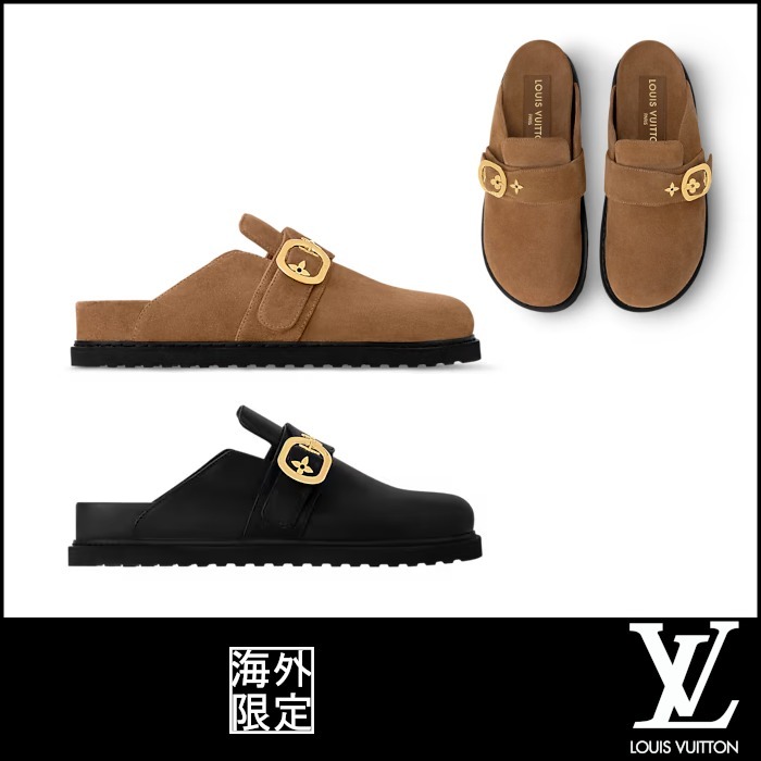 【ルイヴィトン】 LV コージー コンフォート フラット クロッグ