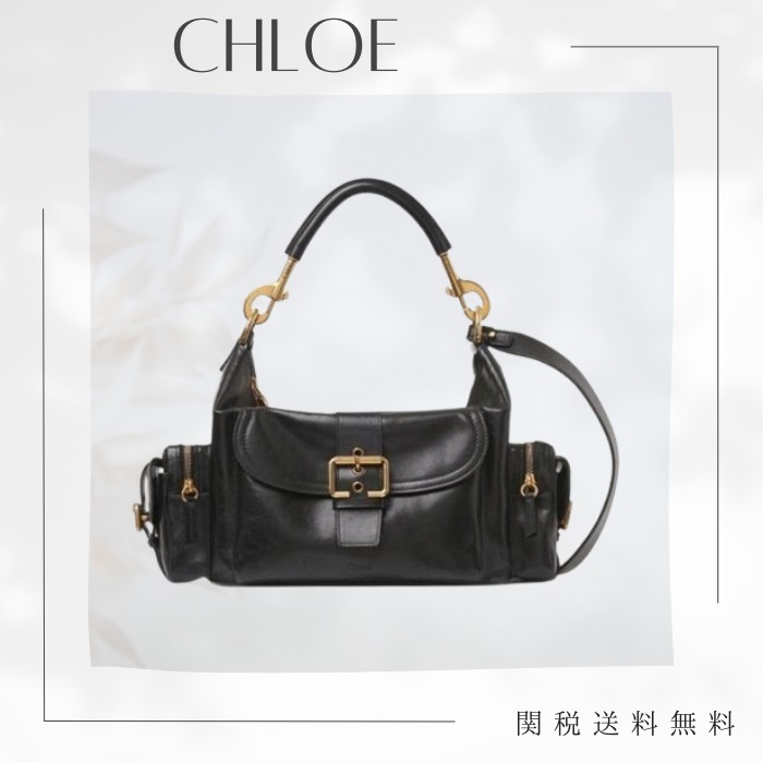 CHLOE クロエ レザー カメラ ショルダーバッグ
