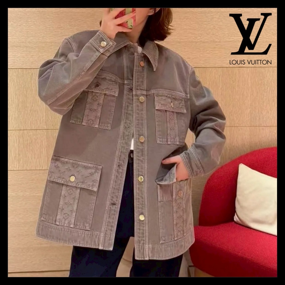 【オーバーサイズ★】Louis Vuitton デニムジャケット