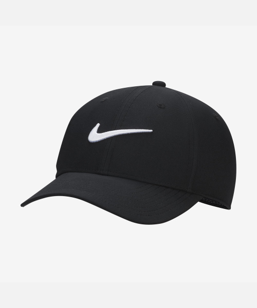 キャップ Dry Fit Club Structure Swoosh Cap Black White FB5625010
