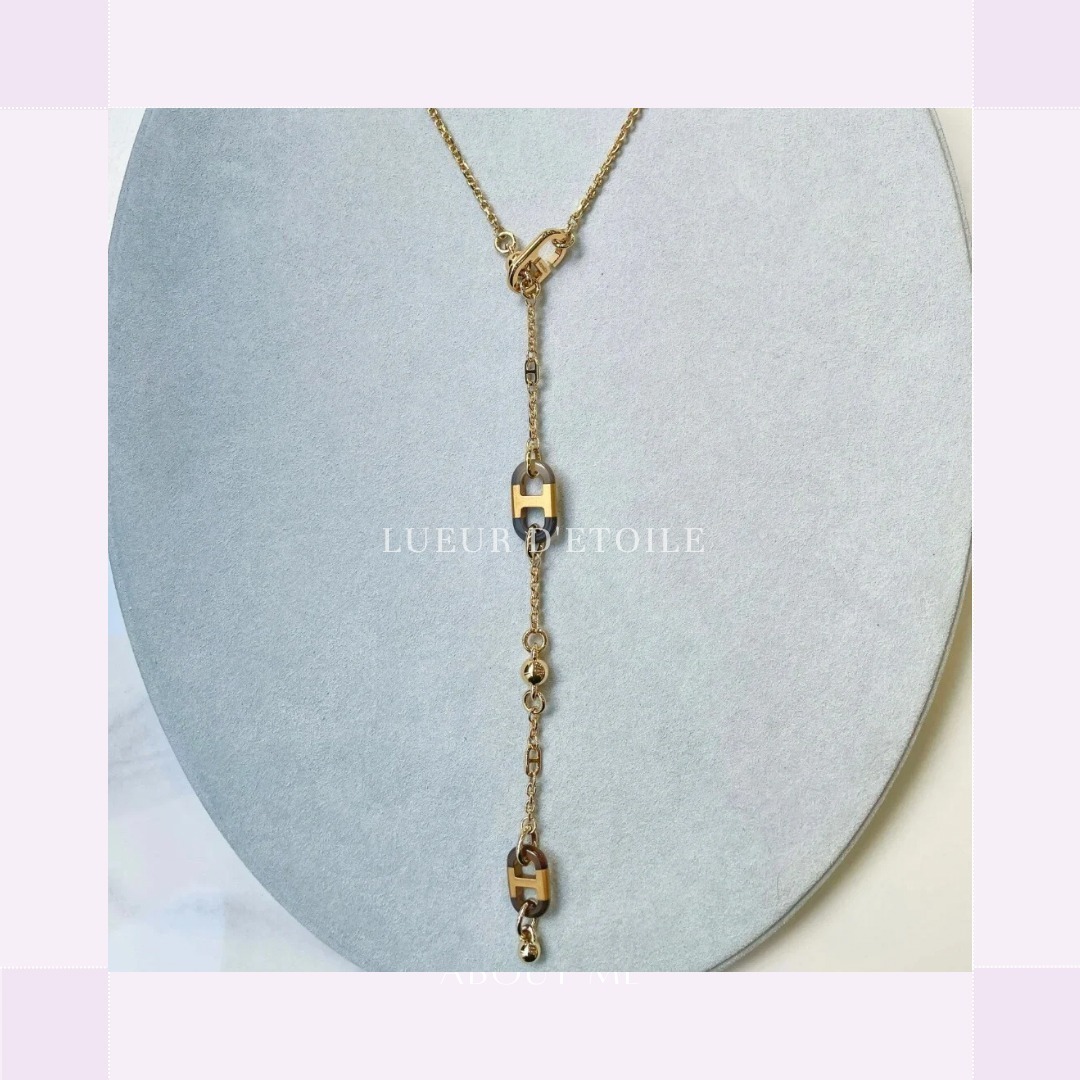 【上品アクセ★】HERMES《エルメス・シュル・メール》ネックレス
