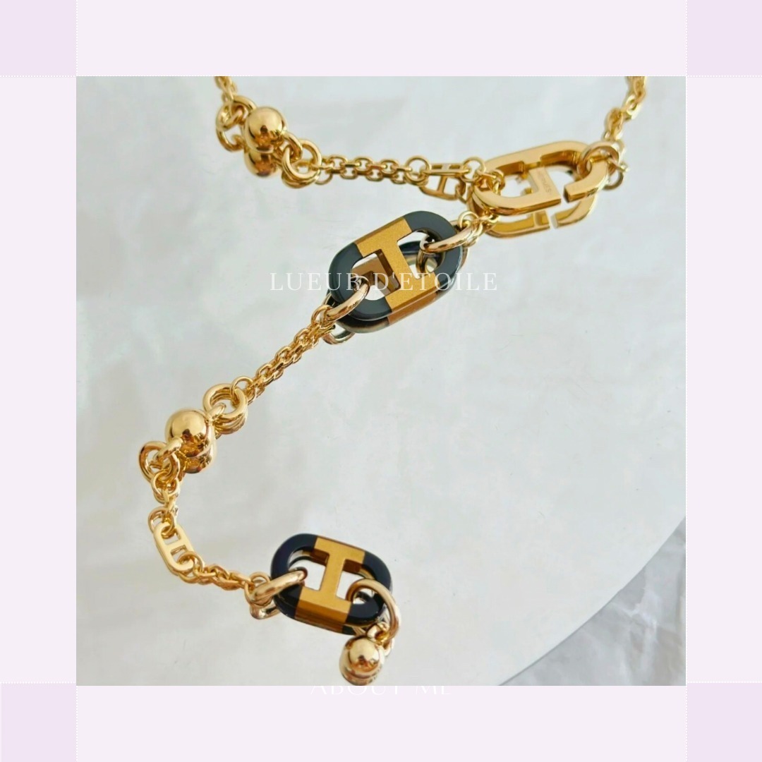 【上品アクセ★】HERMES《エルメス・シュル・メール》ネックレス