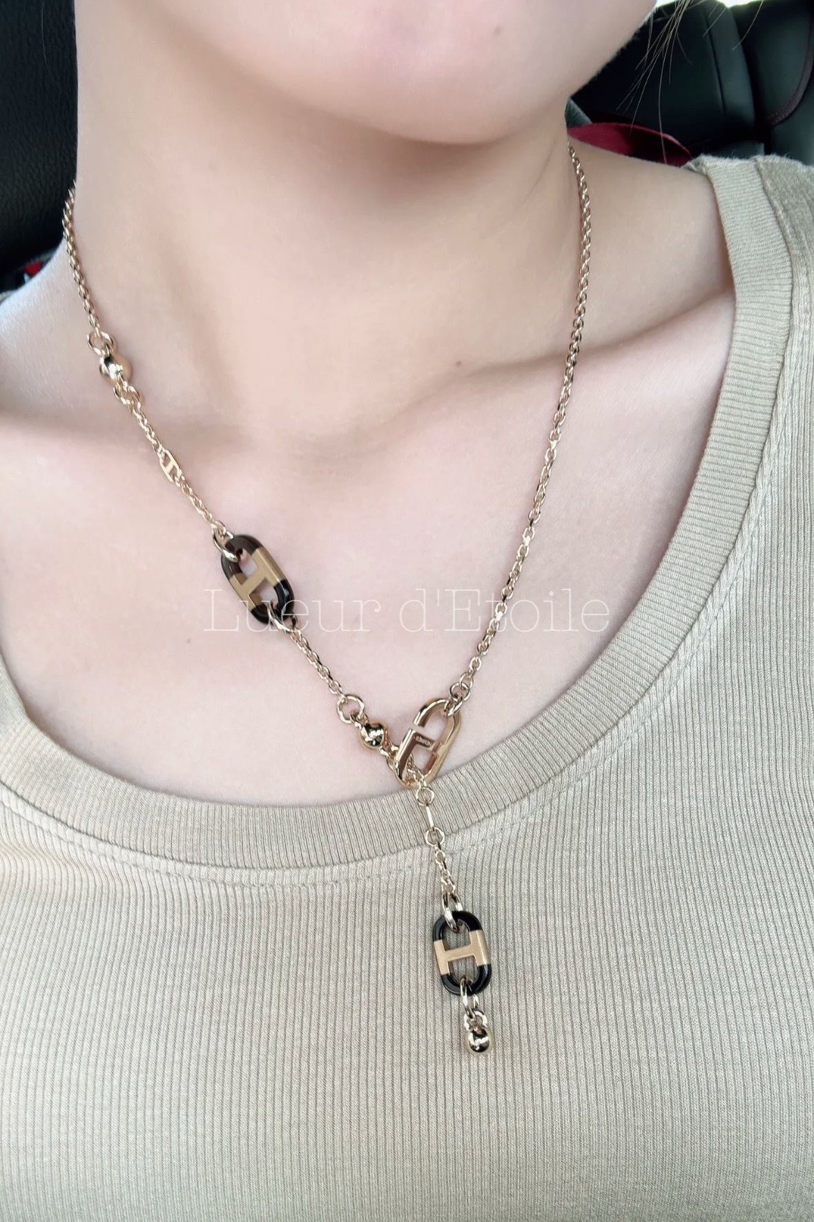 【上品アクセ★】HERMES《エルメス・シュル・メール》ネックレス