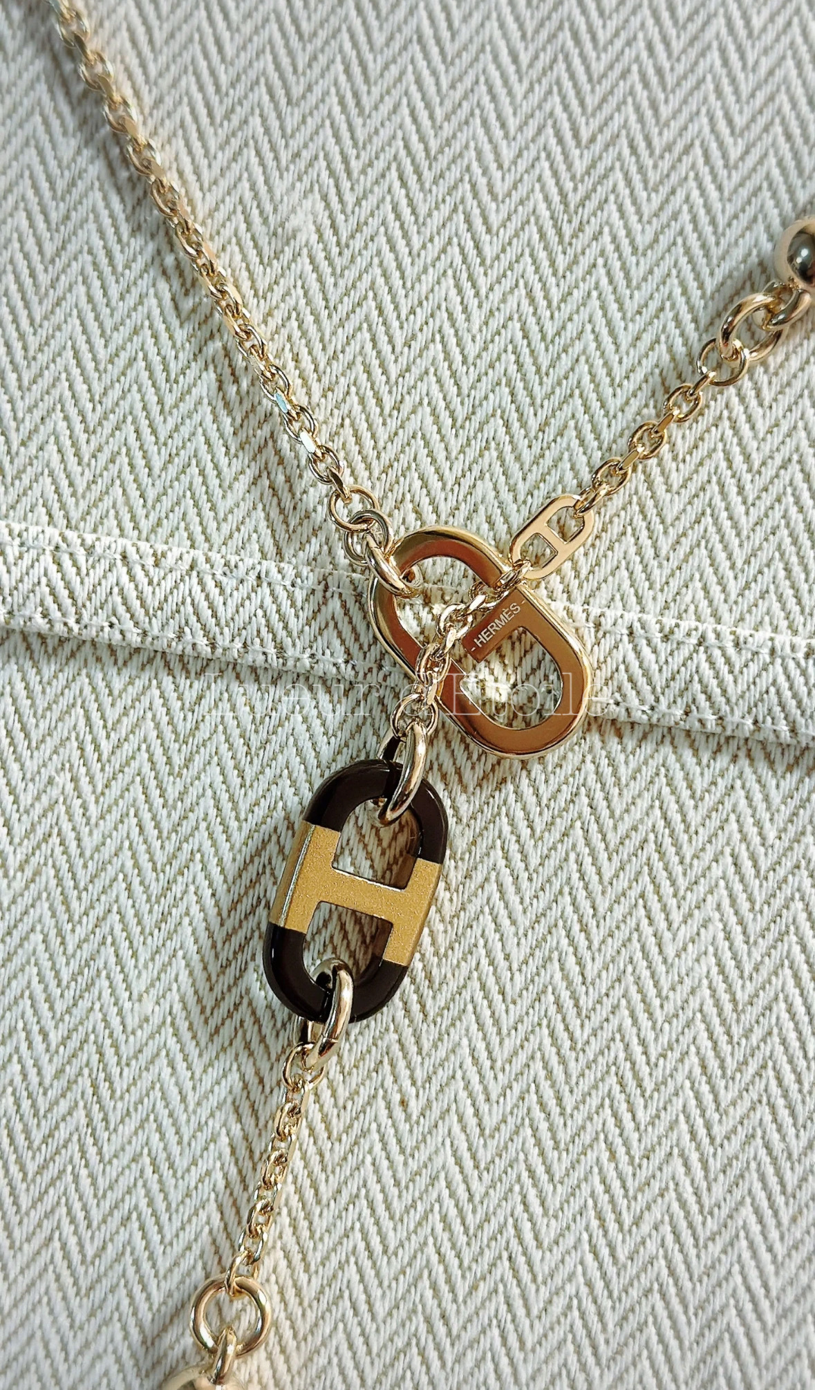 【上品アクセ★】HERMES《エルメス・シュル・メール》ネックレス