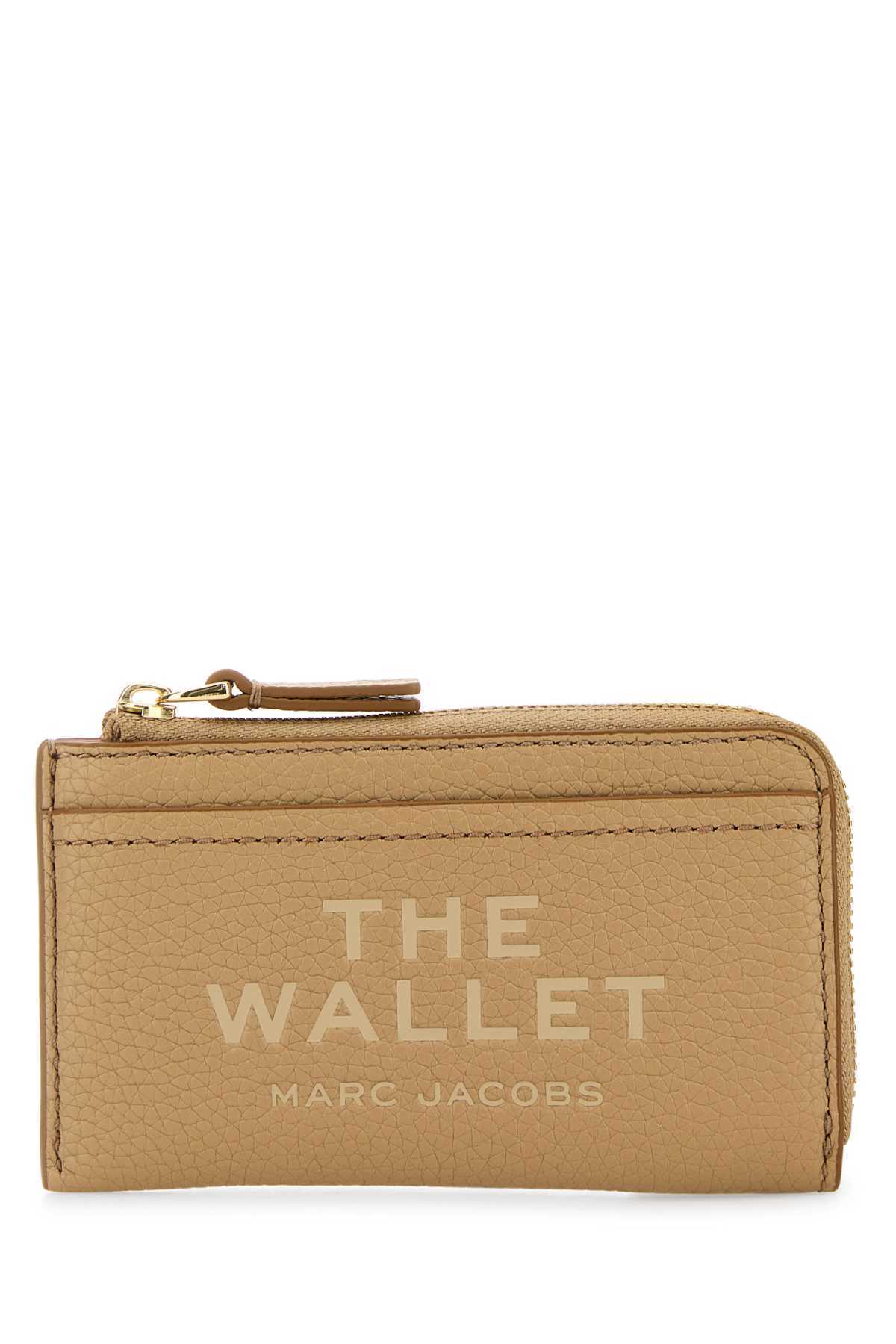 【関税&送料込】Marc Jacobs Camel Leather Wallet