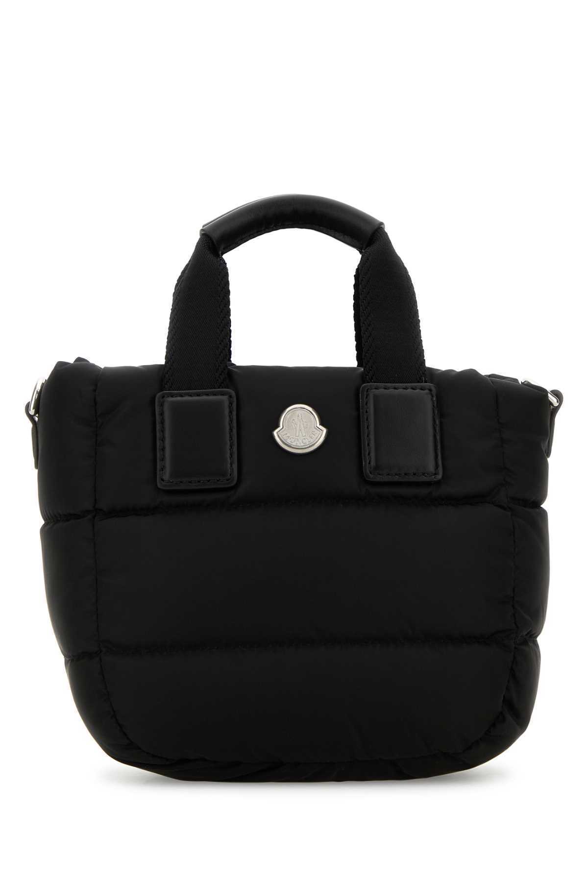 【関税&送料込】Moncler Black Fabric Micro Caradoc Handbag