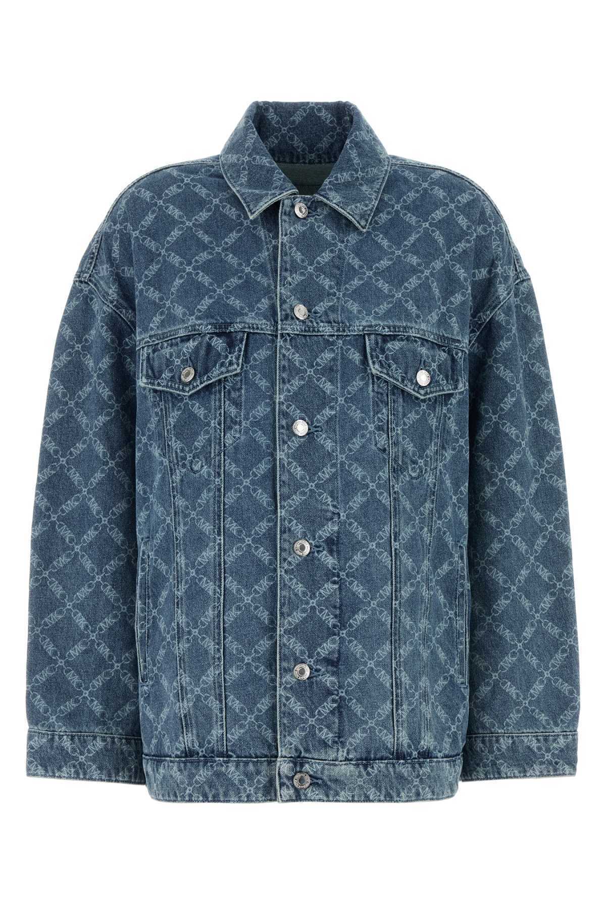 【関税&送料込】Michael By Michael Kors Printed Denim Jacket