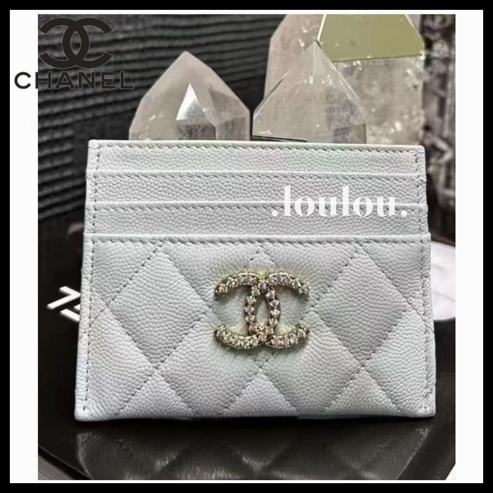 【お洒落なロゴに一目惚れ♪】CHANEL カードケース