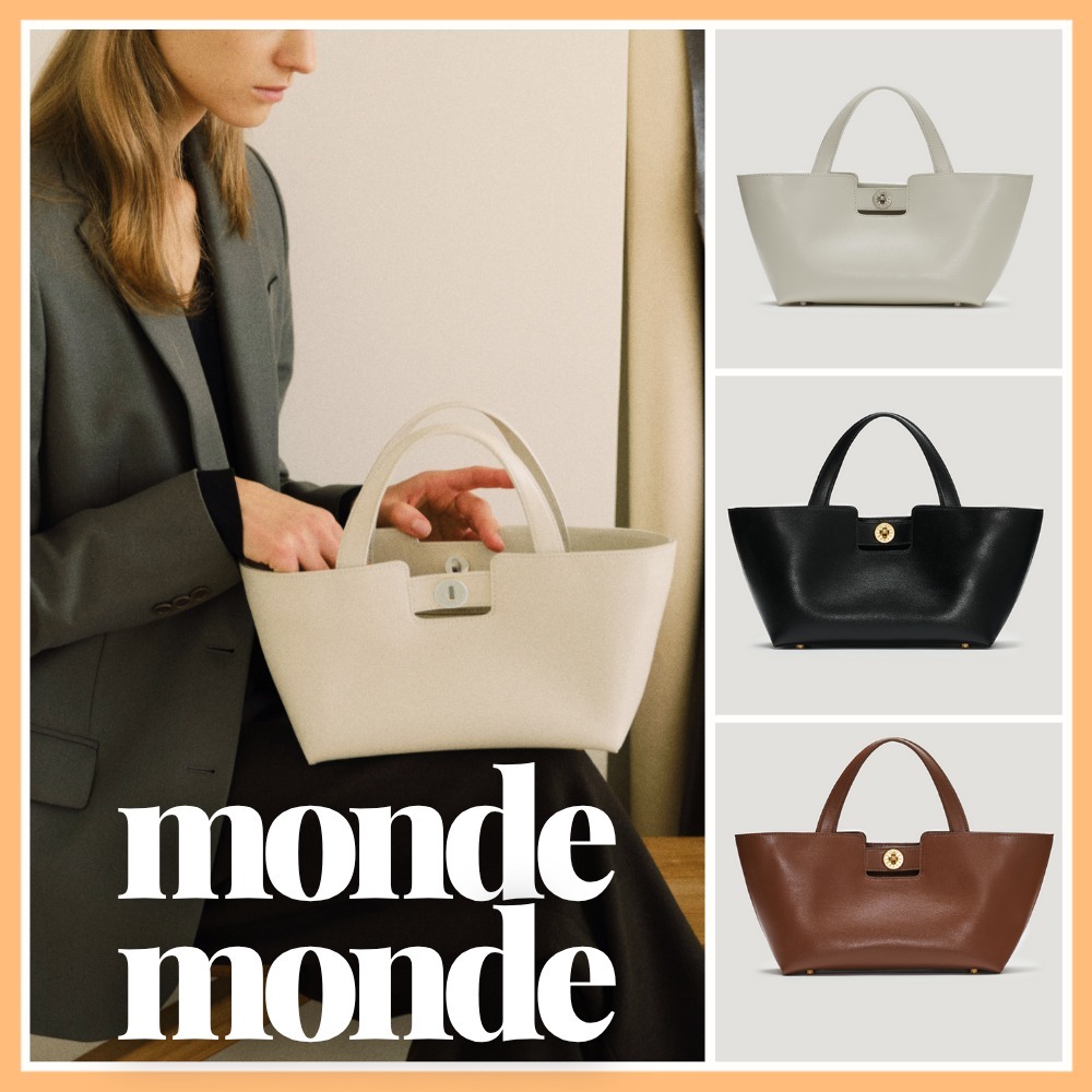 ★韓国大人気★monde monde★time tote bag SMALL★送料・関税込