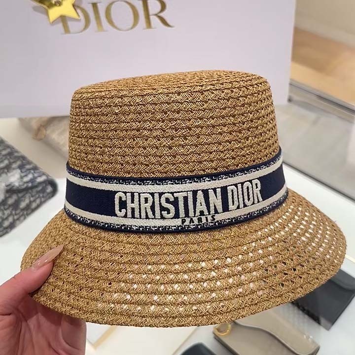 【オシャレに日焼け対策】Dior ボブハット D-Bobby 日差し対策もお洒落に◎*【Dior】D-BOBBY バケットハット