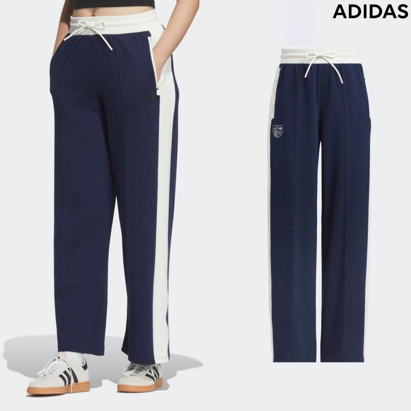 [ADIDAS] トラックパンツ レトロ スポーツクラブ インディゴ