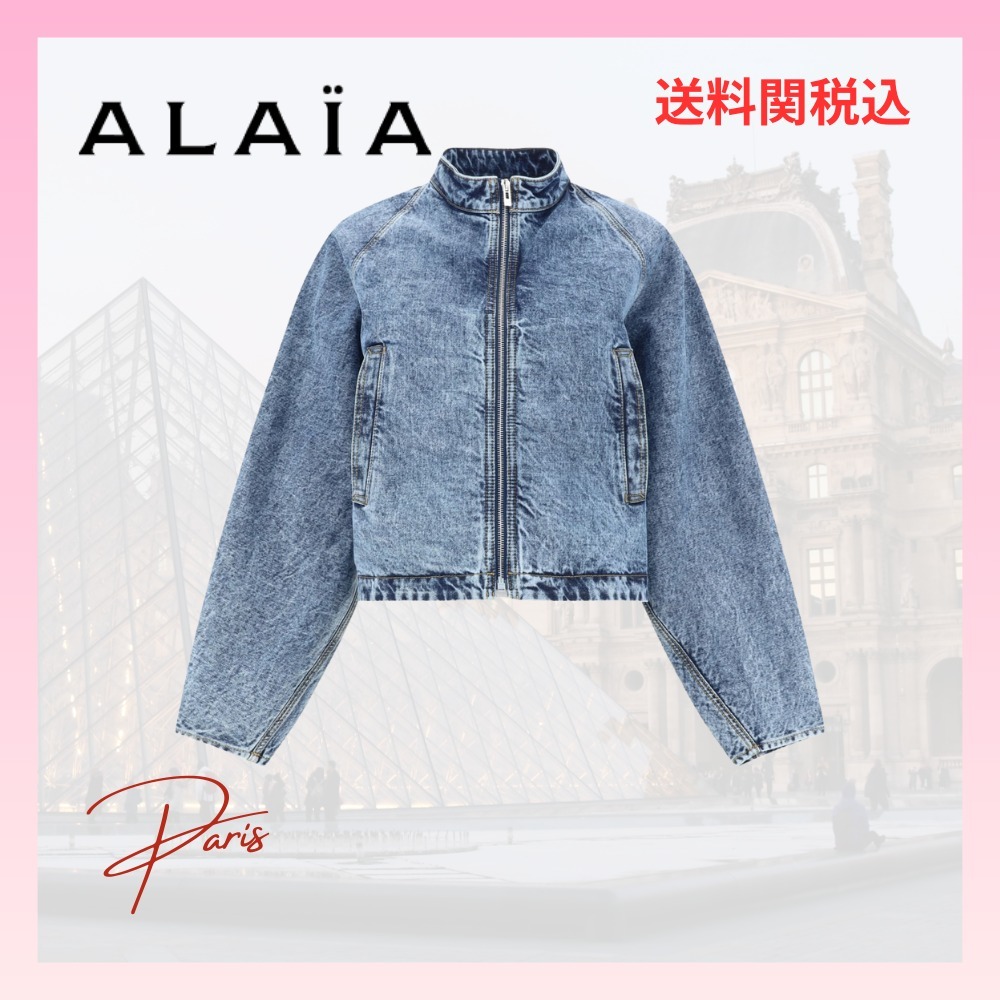 【Alaia】 アライア ラウンド レーシングジャケット