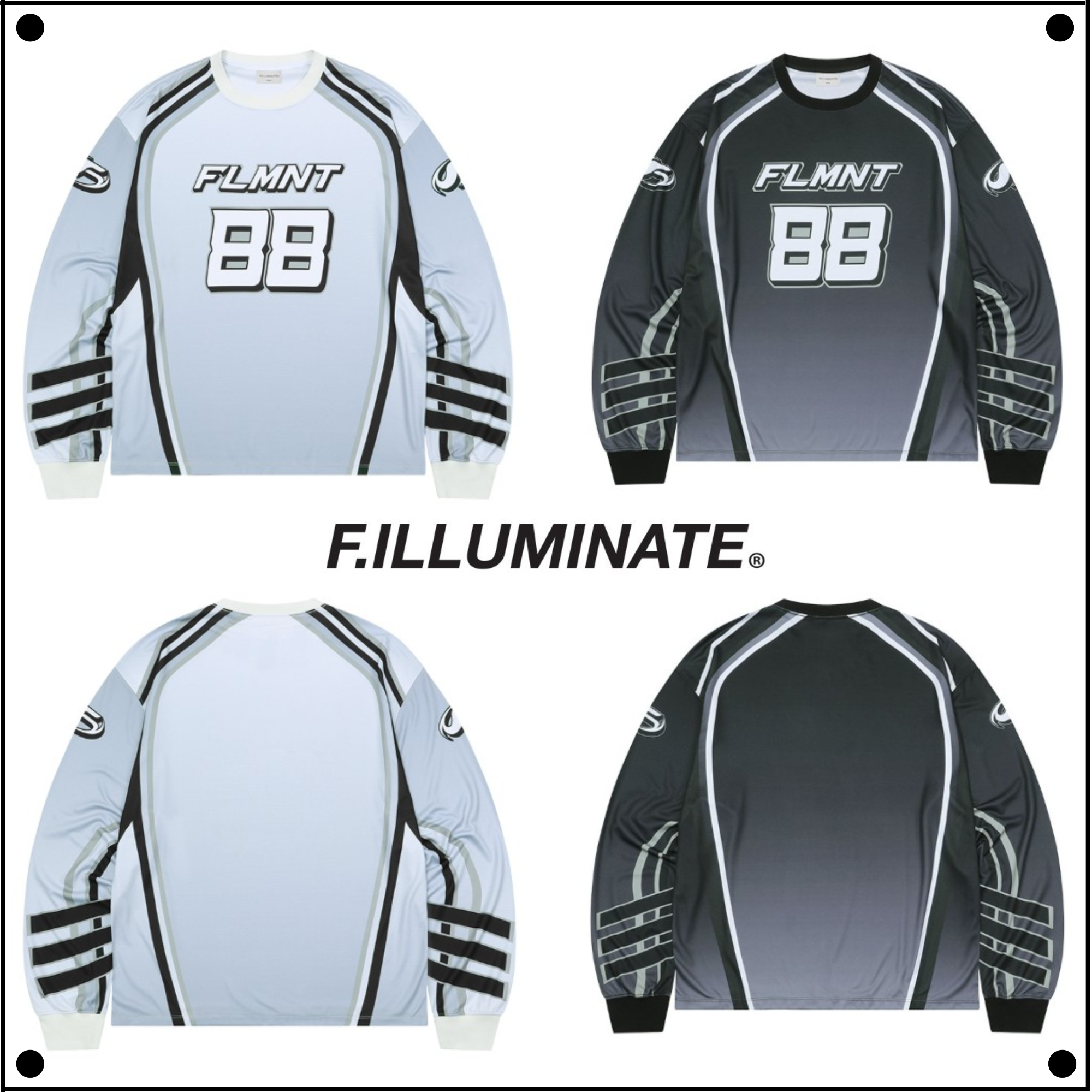 F.ILLUMINATEの88 Racing Jersey Long Sleeve 全2色