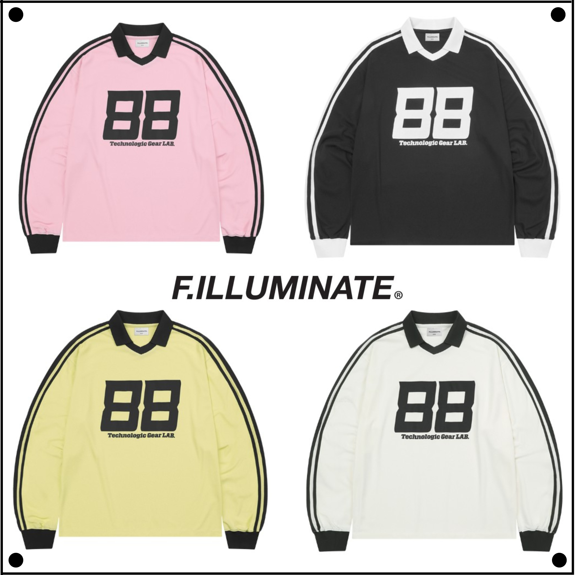 F.ILLUMINATEの88 Track Long Sleeve 全4色