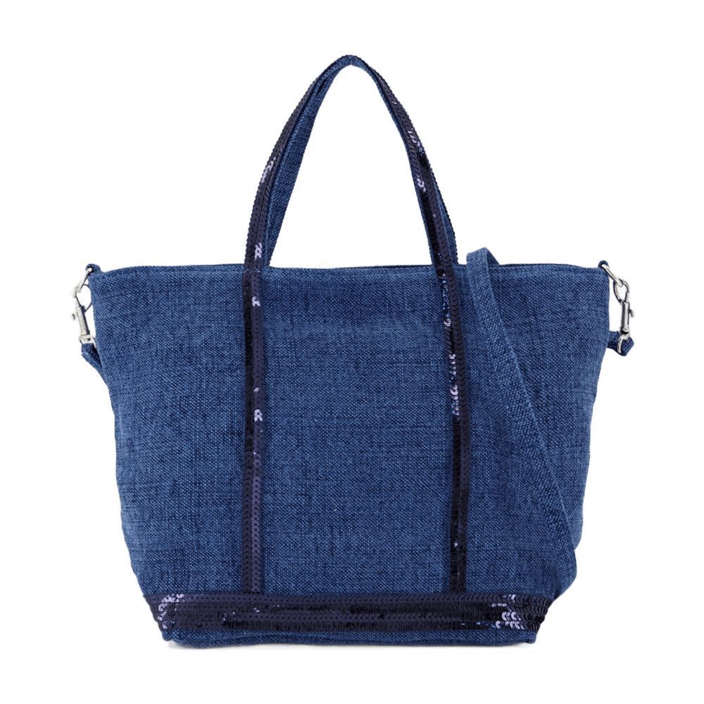 【関税込み】Cabas S Crossbody - Vanessa Bruno - Linen - Blue