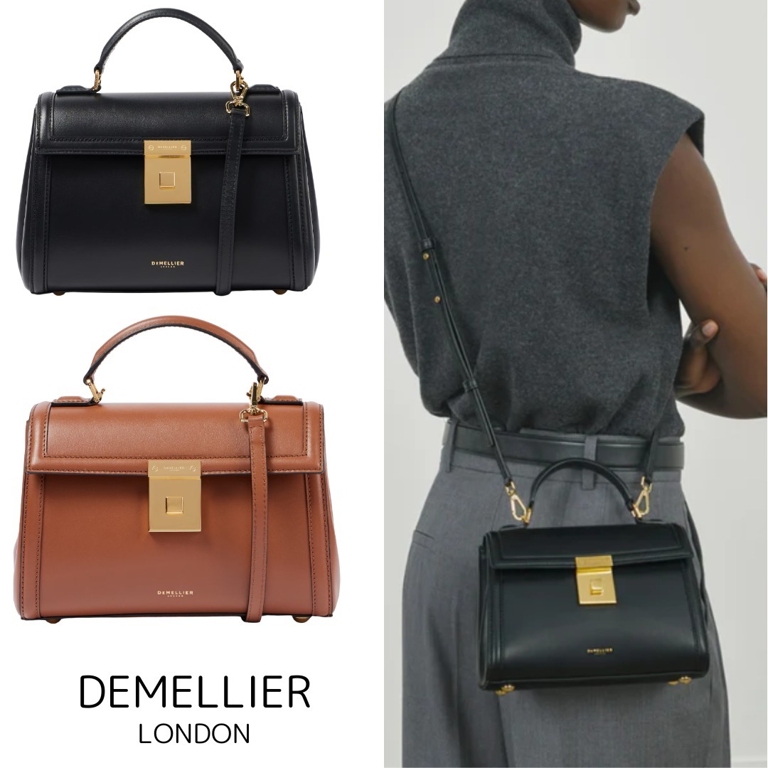 【DEMELLIER】パリレザートートバッグ