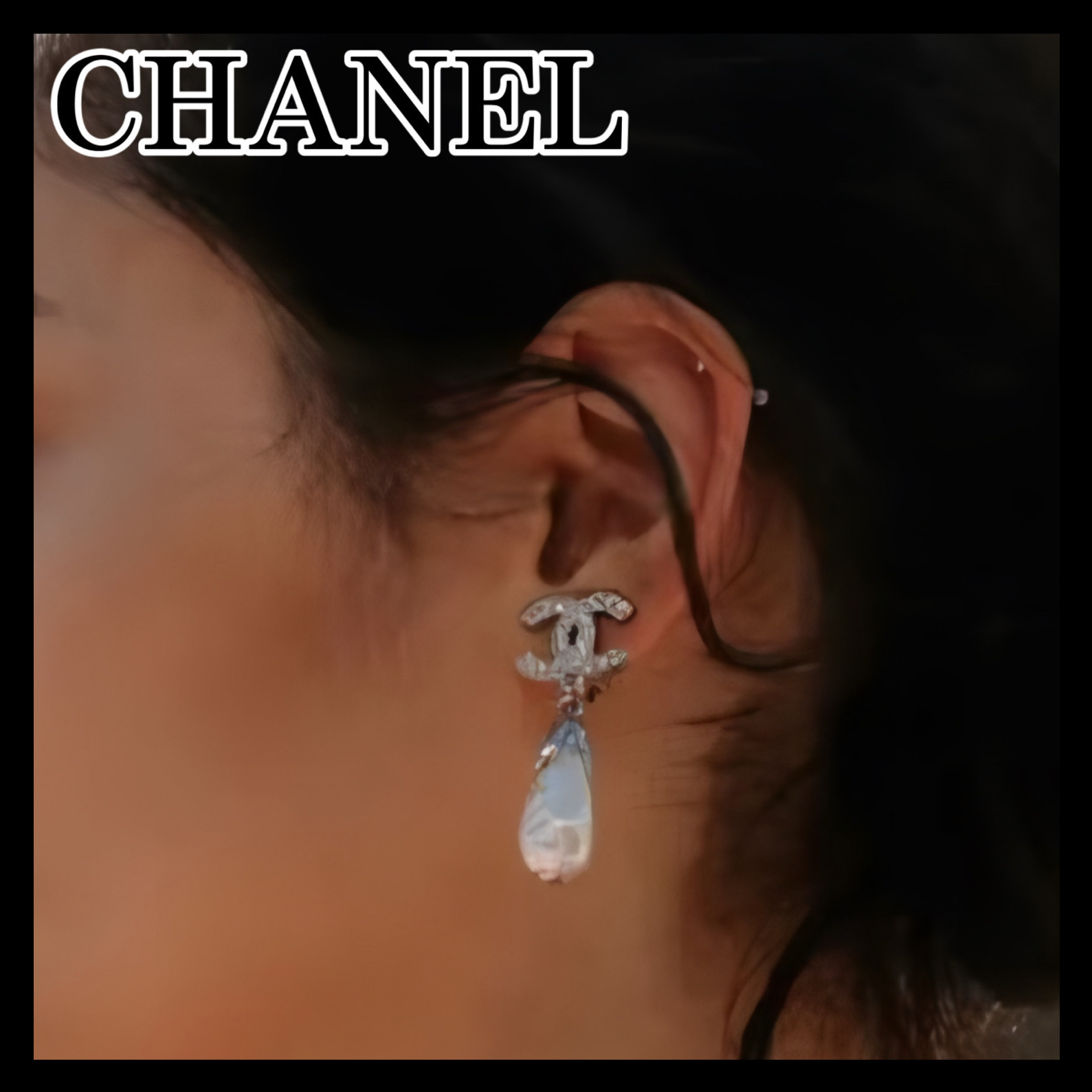《キラキラ輝くCCマークがエレガント♪》25S限定★CHANEL ピアス