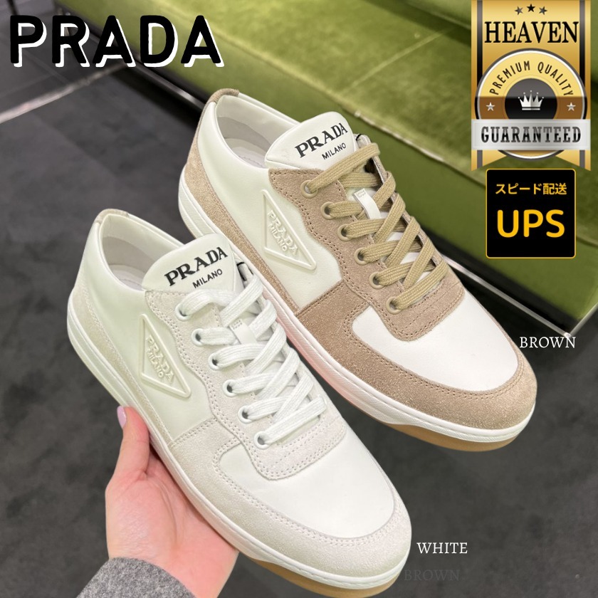 6万取引突破★UPS速達便利用！【PRADA】1E796M 2OFW_スニーカー
