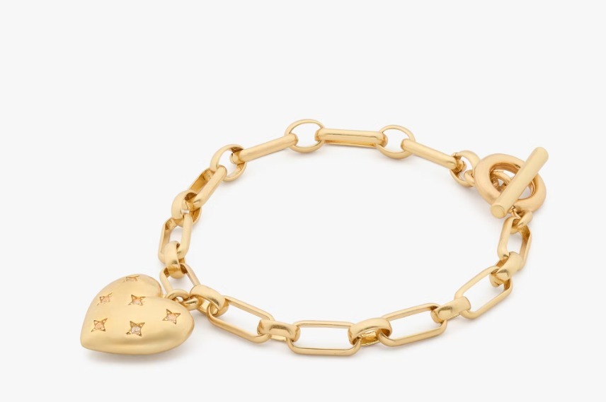 KATE SPADE ハートトグルブレスレット